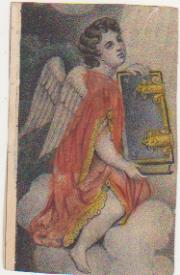 Estampa (9,5x6) Ángel. Siglo XIX